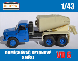 AP002 VD 6 Domíchávač betonové směsi